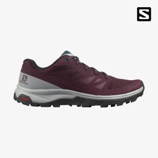 Tênis De Caminhada Salomon Outline Feminino Bordeaux | PT V85047